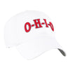 Ohio State Buckeyes O-H-I-O Clean Up Unstructured Adjustable Hat - Angled Right View