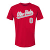 Ohio State Buckeyes Baseball Student Athlete T-Shirt #0 Zach Freeman - Front VIew