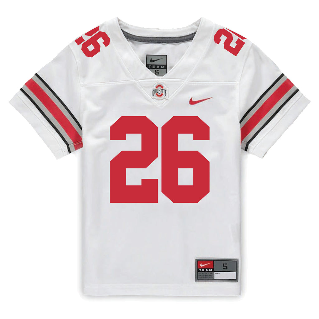 Ohio State Buckeyes Nike #26 Cedrick Hawkins Student Athlete White