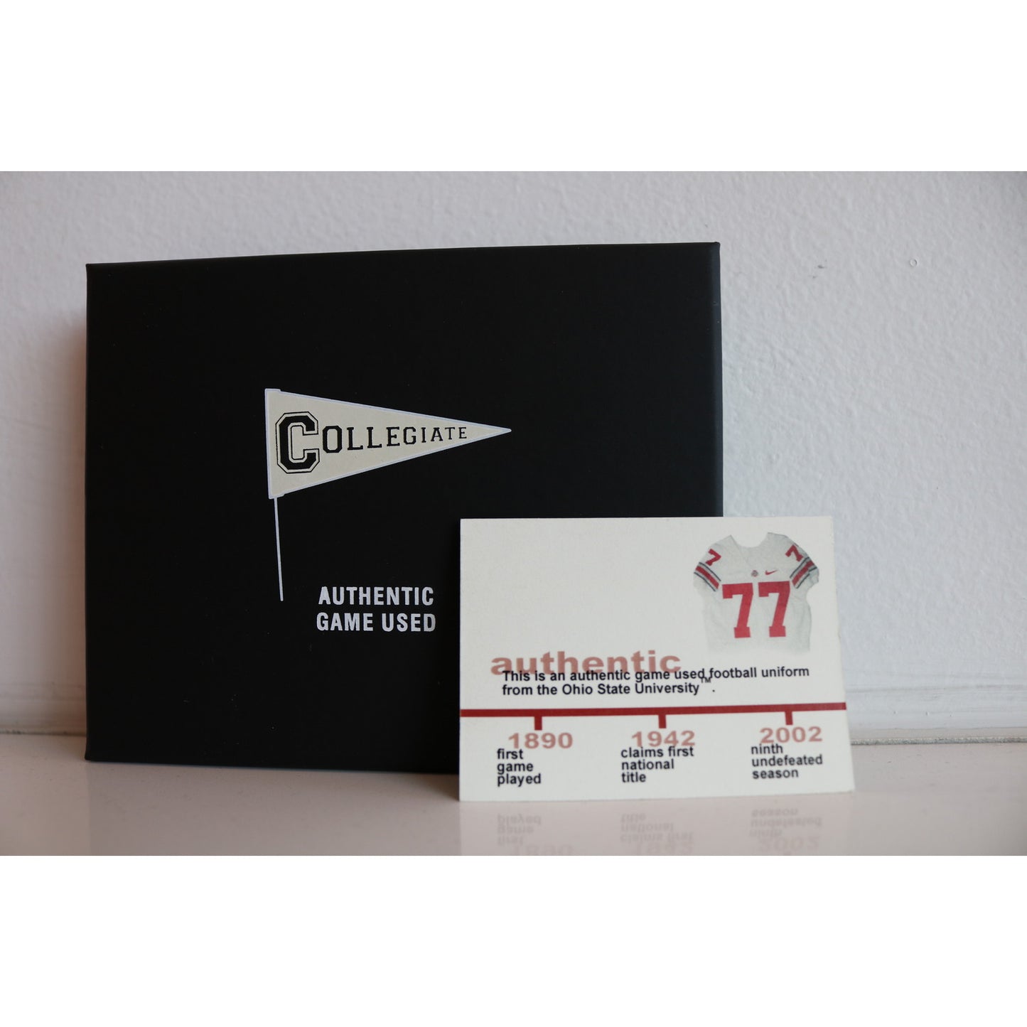 Ohio State Buckeyes Game Used Jersey Wallet