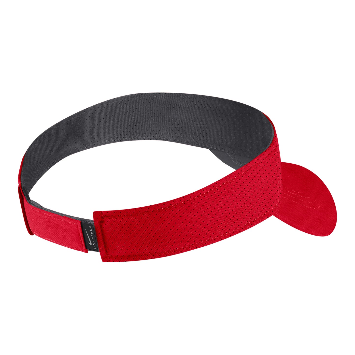 Ohio State Buckeyes Nike Aero Sideline Visor - Back View