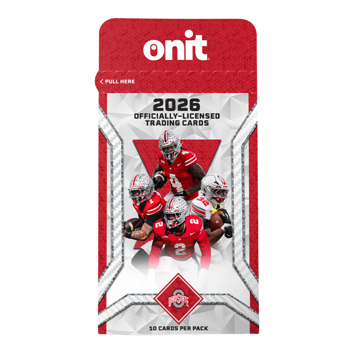 ONIT Ohio State Buckeyes Football 2026 NIL Trading Card Single Pack