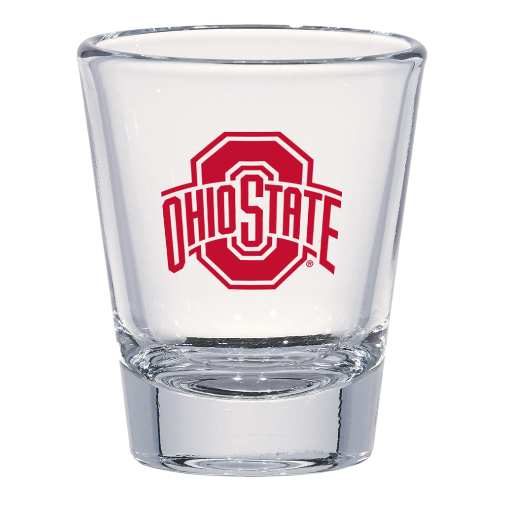 Ohio State Buckeyes 16 oz Silicone Scarlet Pint Glass