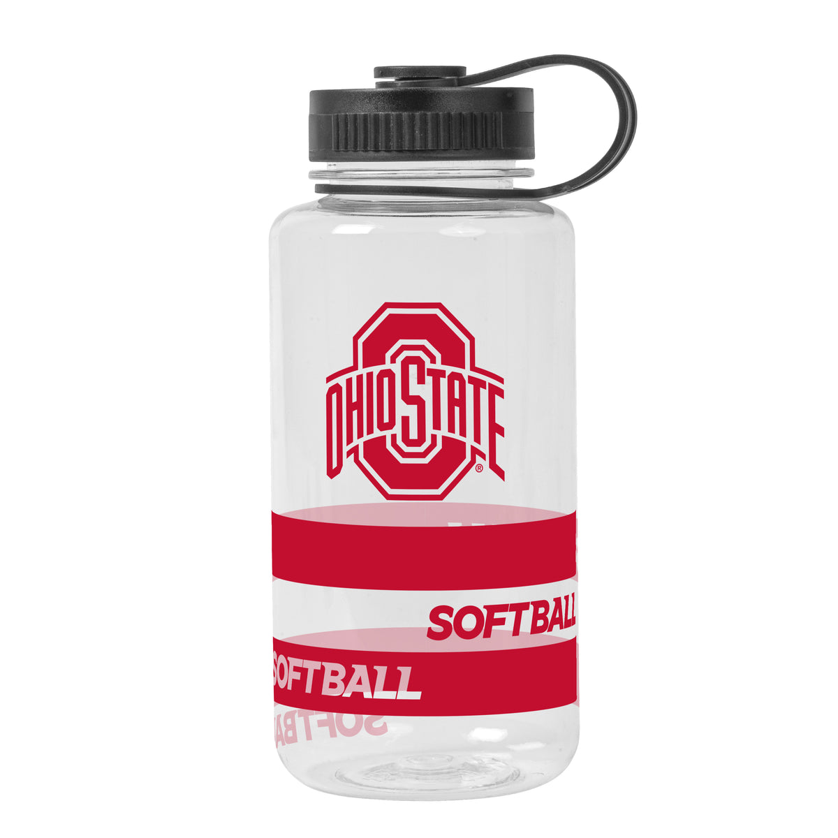 Ohio State Buckeyes Softball Water Bottle - Front