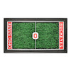 Ohio State Buckeyes Football Field Framed Collage with a Large Piece of Authentic Ohio Stadium Turf - Front View