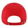 Ladies Ohio State Buckeyes Sidney Scarlet Adjustable Hat - In Scarlet - Back View