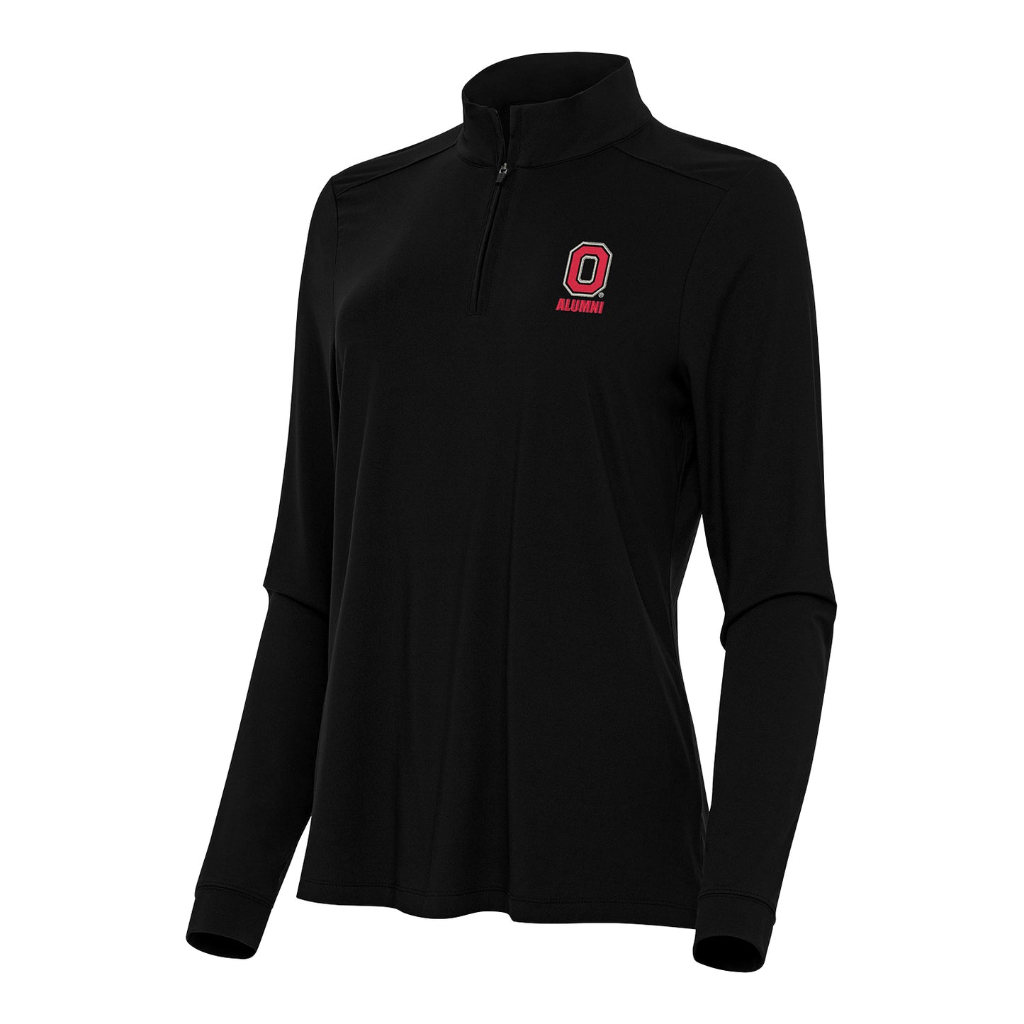 Ohio State Buckeyes Alumni Intent 1/4 Zip Jacket - Front View
