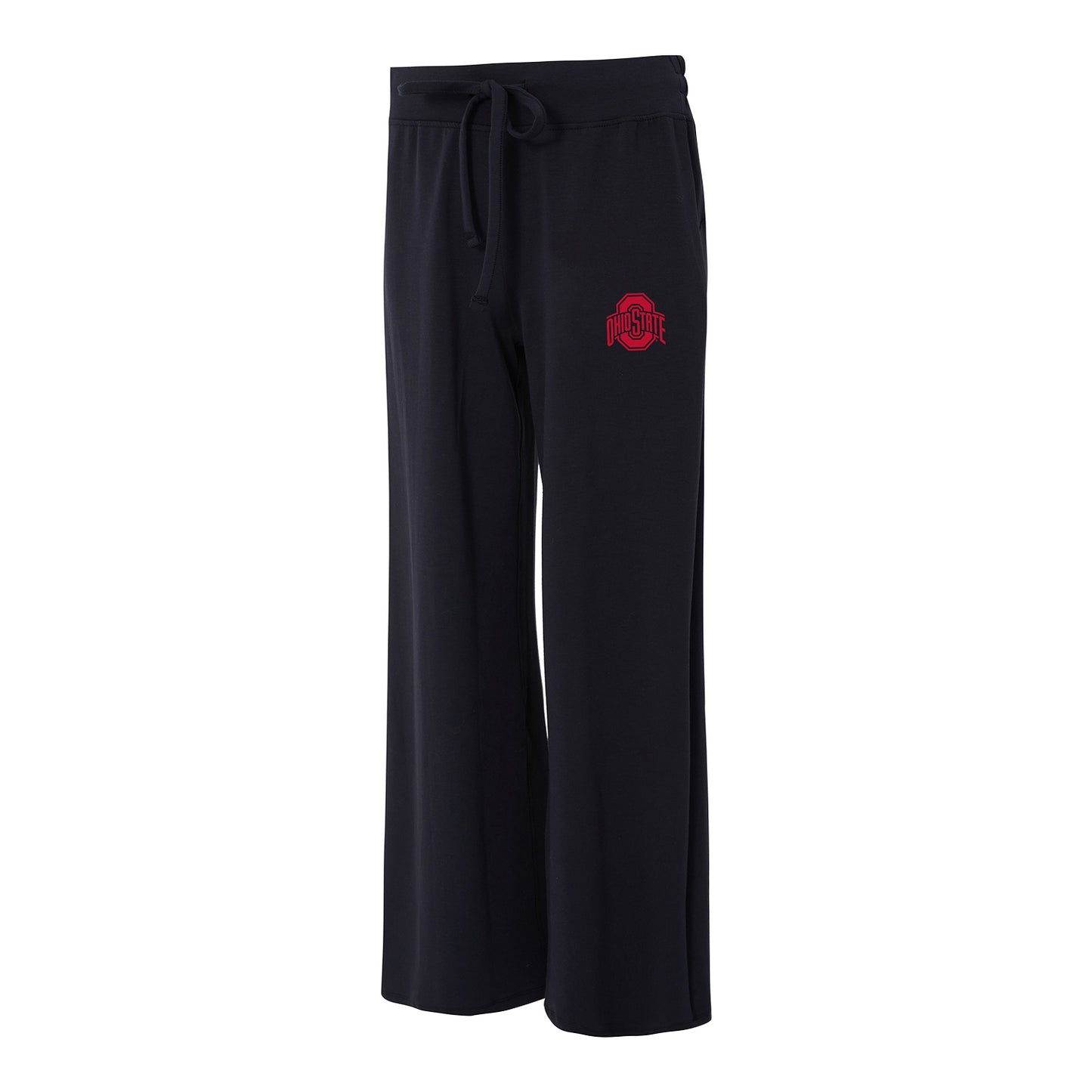 Ladies Ohio State Buckeyes Darby Sweatpants In Black - Front View