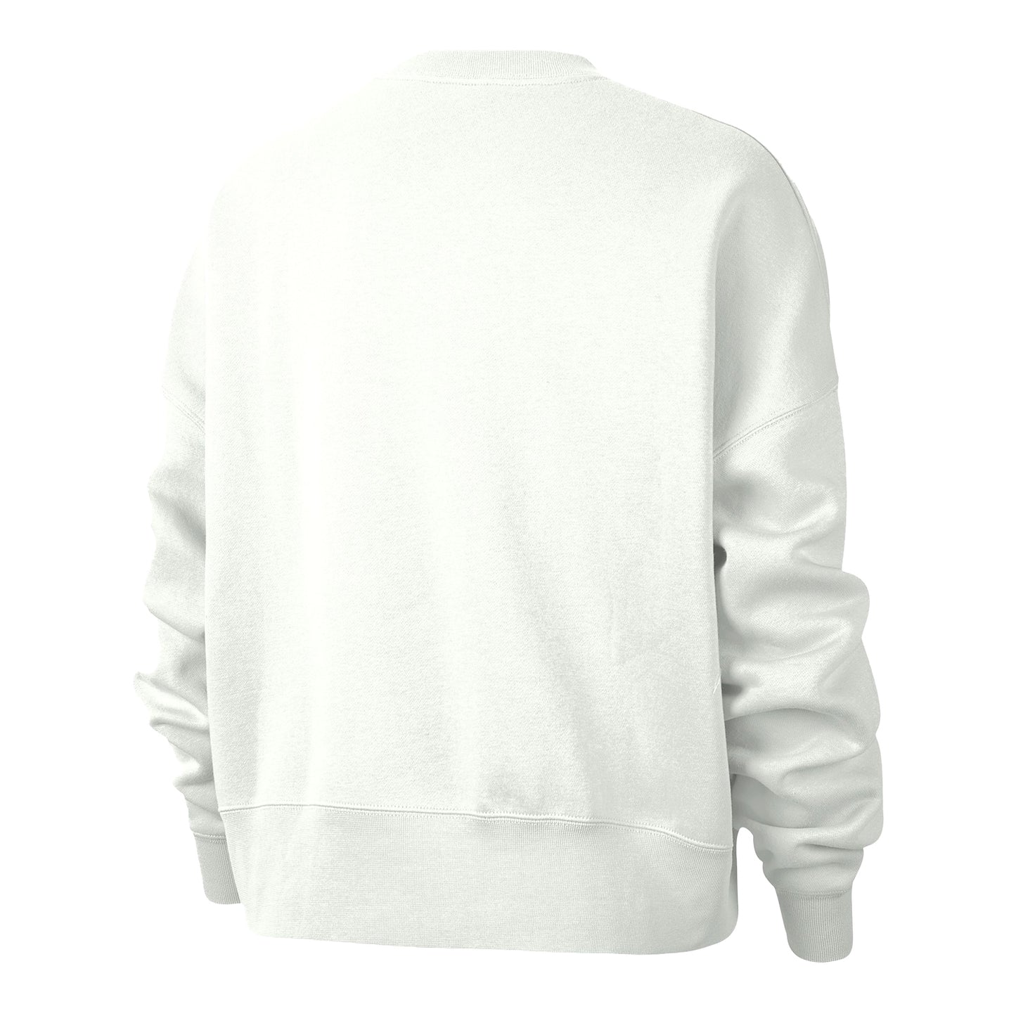 Ladies Ohio State Buckeyes Nike Everyday Campus White Crew Neck Sweatshirt - Back View