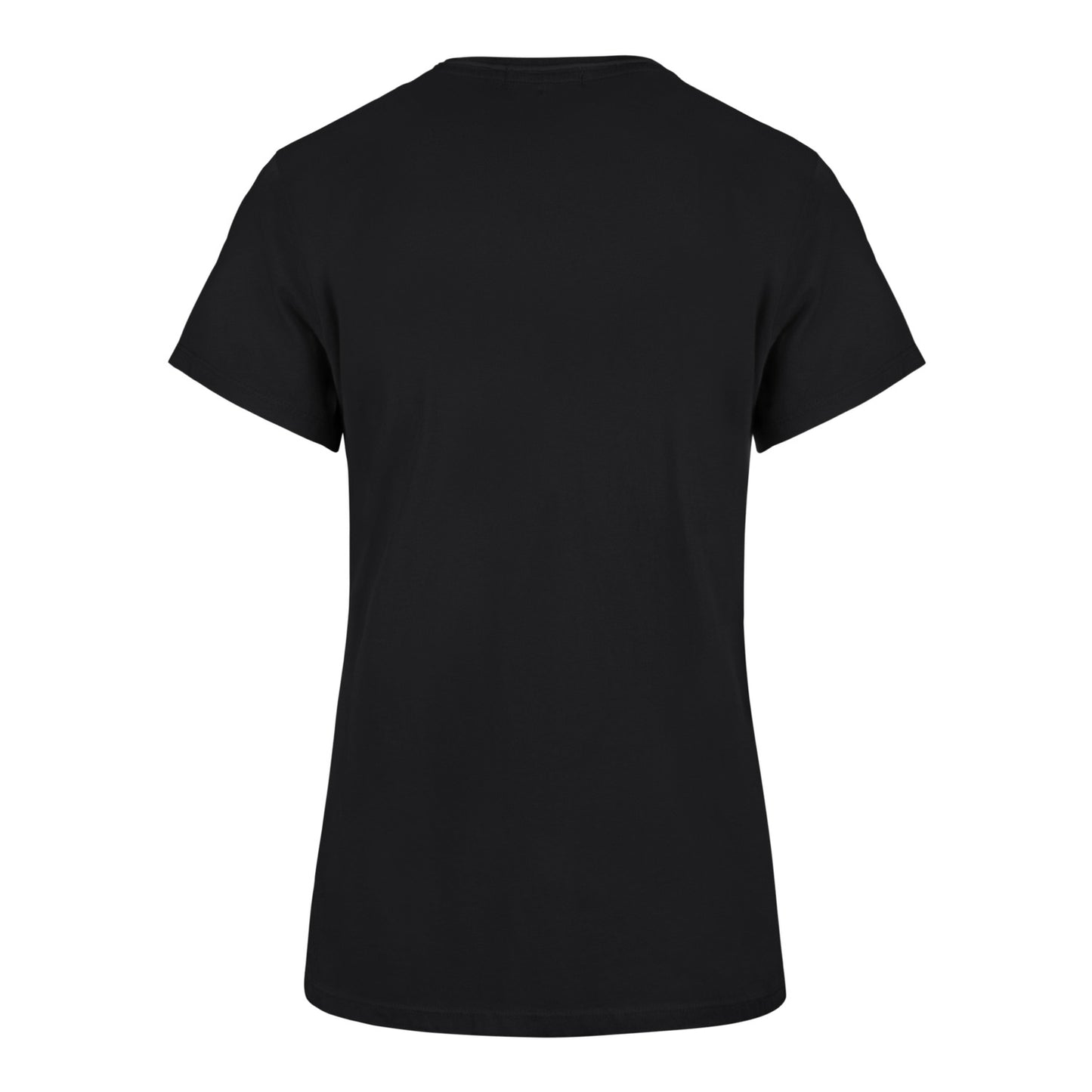 Ladies Ohio State Buckeyes 47 Brand Helmet T-Shirt In Black - Back View