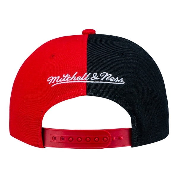 Ohio State Buckeyes Retroline Snapback Hat - In Scarlet - Back View
