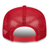 Ohio State Buckeyes Gradient Scarlet Adjustable Hat - In Scarlet - Back View