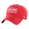 Ohio State Buckeyes Fairway Cleanup Scarlet Adjustable Hat - Front View