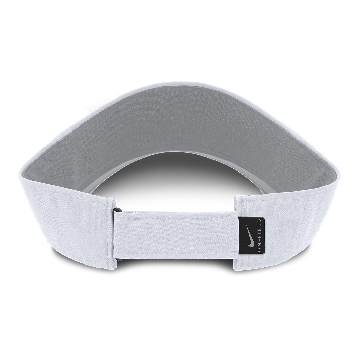 Ohio State Buckeyes Nike Ace OSU Gameday Visor In White - Back View