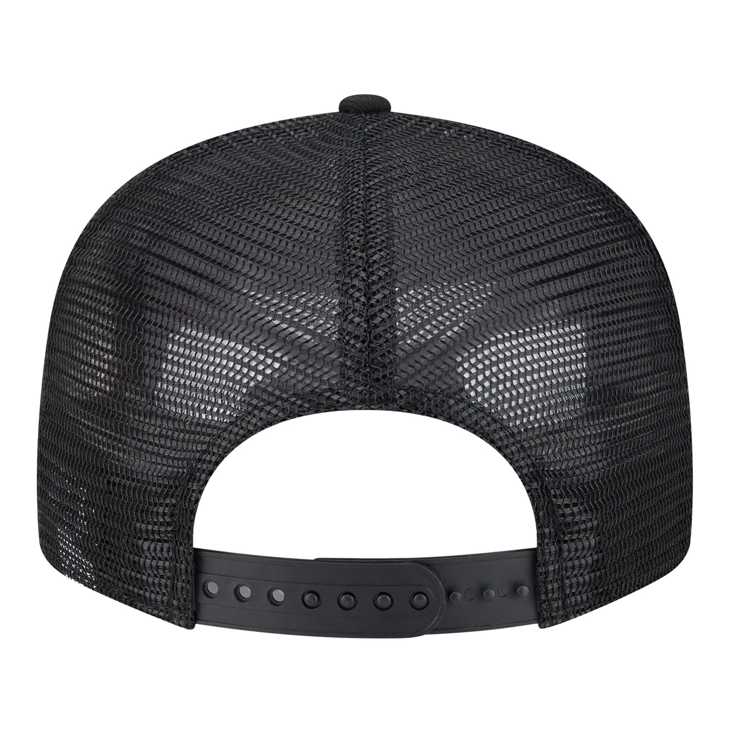 Ohio State Buckeyes New Era 950 Cork Patch Hat In Black - Back View