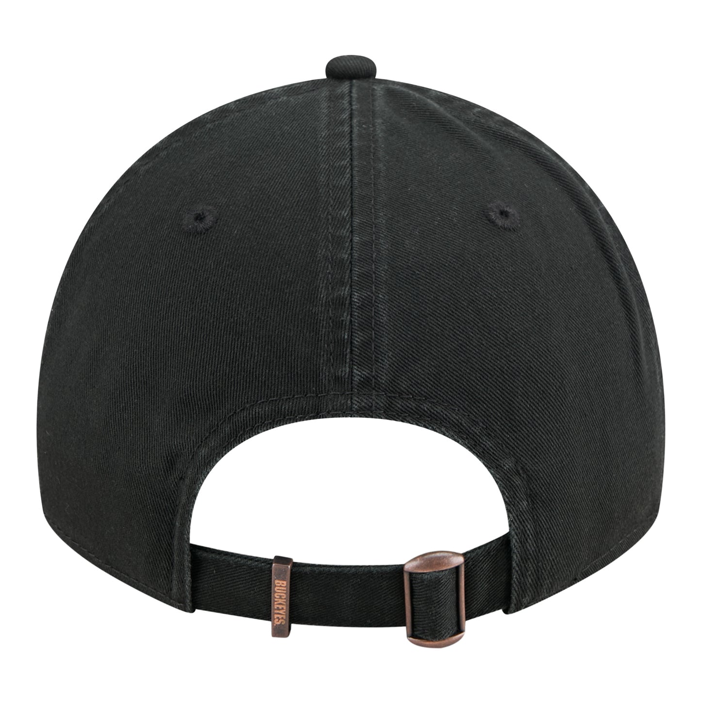 Ohio State Buckeyes New Era 920 Primary Logo Black Hat In Black - Back View