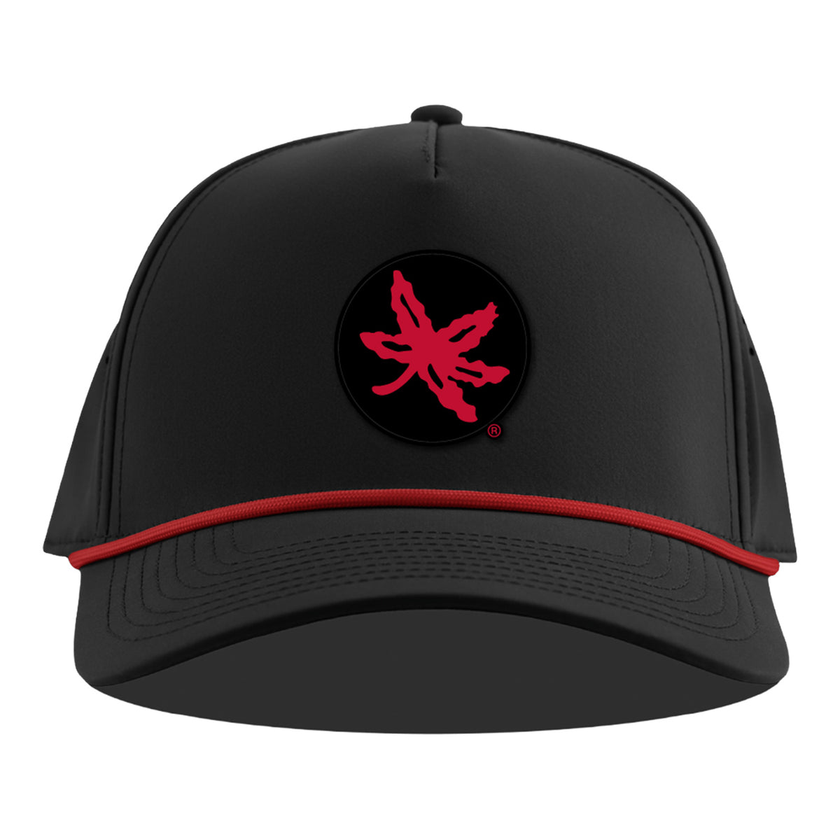 Ohio State Buckeyes Red Buckeye Leaf Snapback