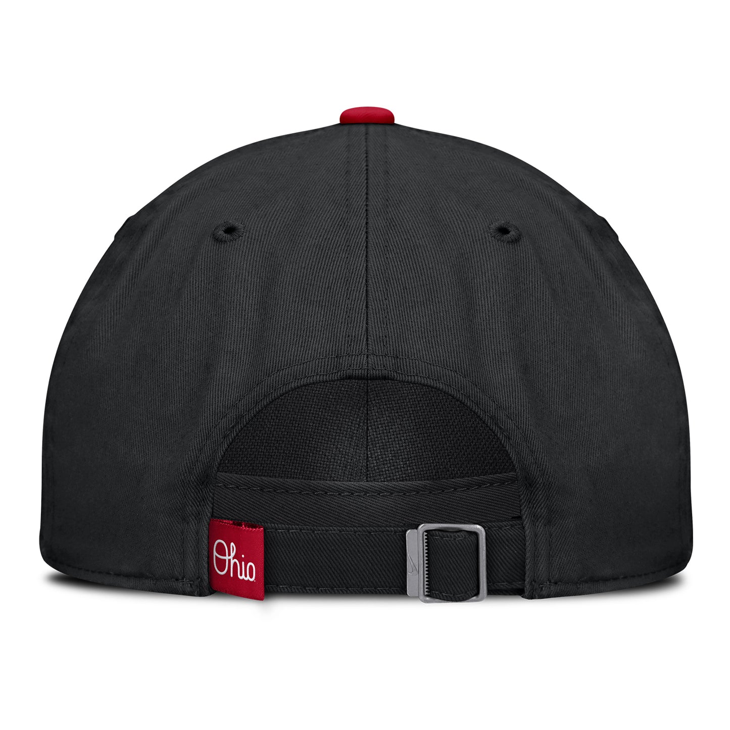 Ohio State Buckeyes Nike Club Helmet Hat In Black - Back View
