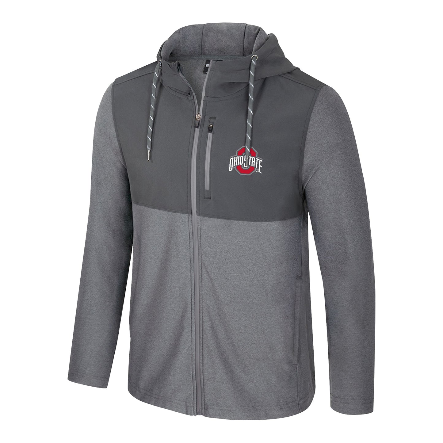 Ohio State Buckeyes Full Zip Jacket - Front View