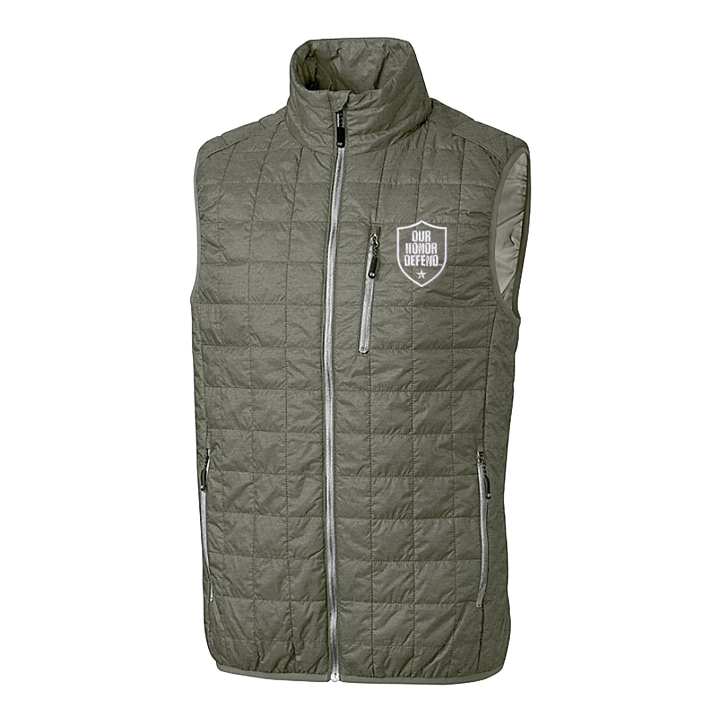 Ohio State Buckeyes Cutter & Buck Our Honor Defend Vest - Front View