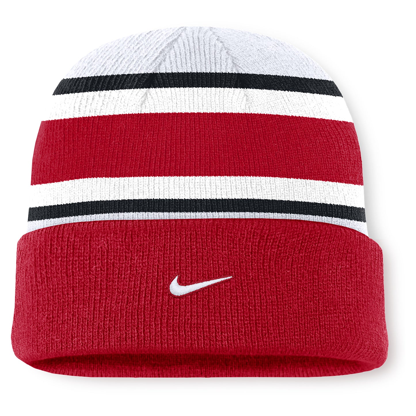 Ohio State Buckeyes Nike Utility Primetime Cuff Beanie Hat - Back View