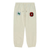 Ohio State Buckeyes Retro Chainstitch Natural Pant - In Cream - Front View