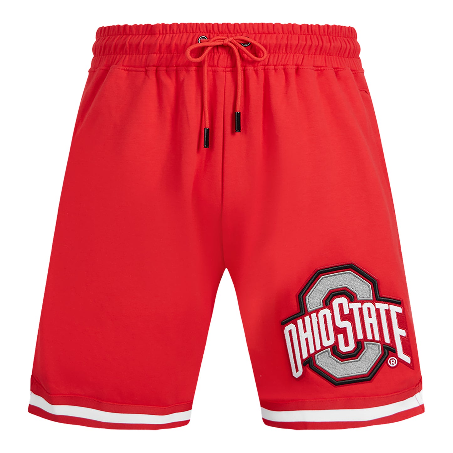 Ohio State Buckeyes Classic Woven Scarlet Shorts - Front View