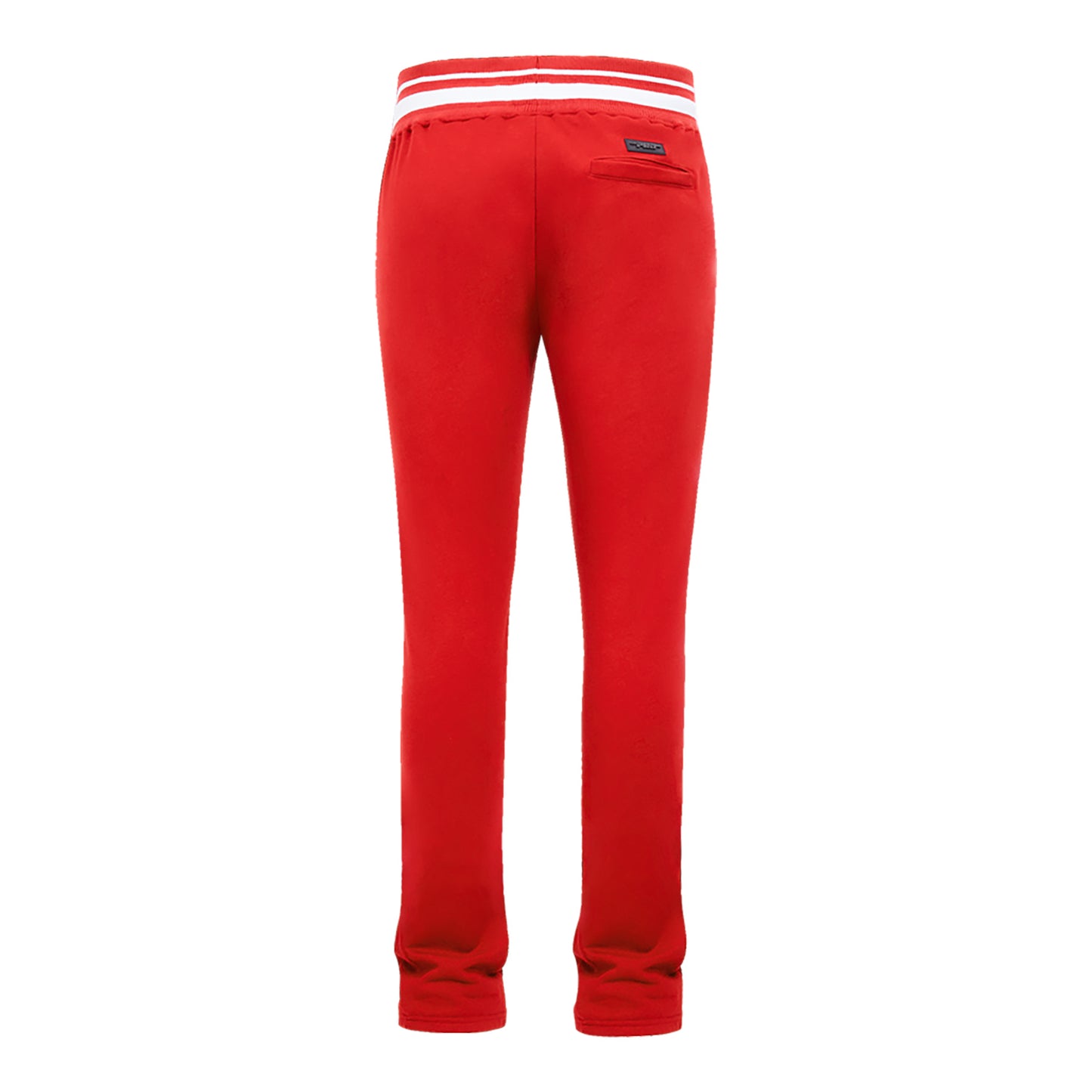 Ohio State Buckeyes Stacked Logo Scarlet Sweatpants In Red - Back View