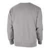 Ohio State Buckeyes Nike Heavy Fleece Team Issue Authentic Gray Crewneck Sweatshirt - Back View