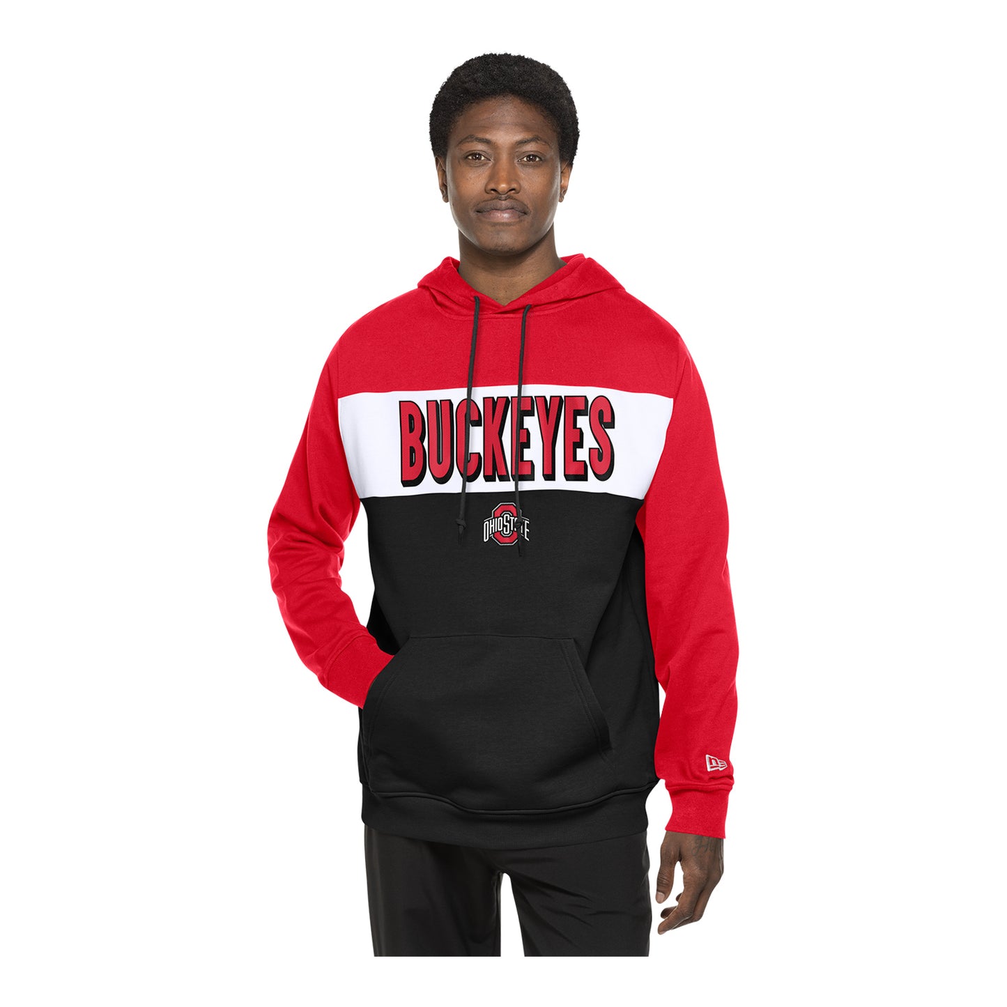 Ohio State Buckeyes Gameday Buckeyes Sweatshirt - Front View On Model