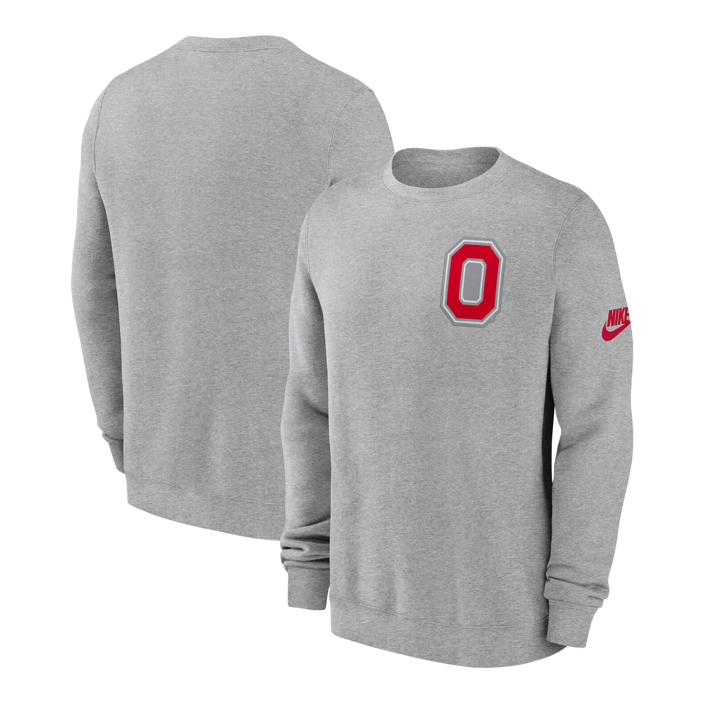 Ohio State Buckeyes Nike Legacy Fleece Crewneck - Full View
