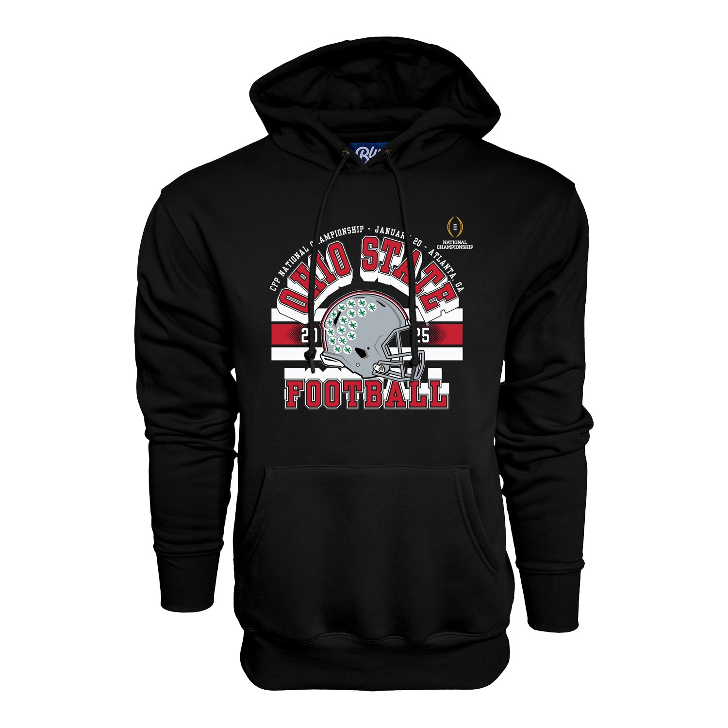 ohio state gear Ohio State Buckeyes CFP National Championship Hooded Sweatshirt