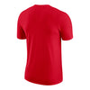 Ohio State Buckeyes Nike University Scarlet T-Shirt - In Scarlet - Back View