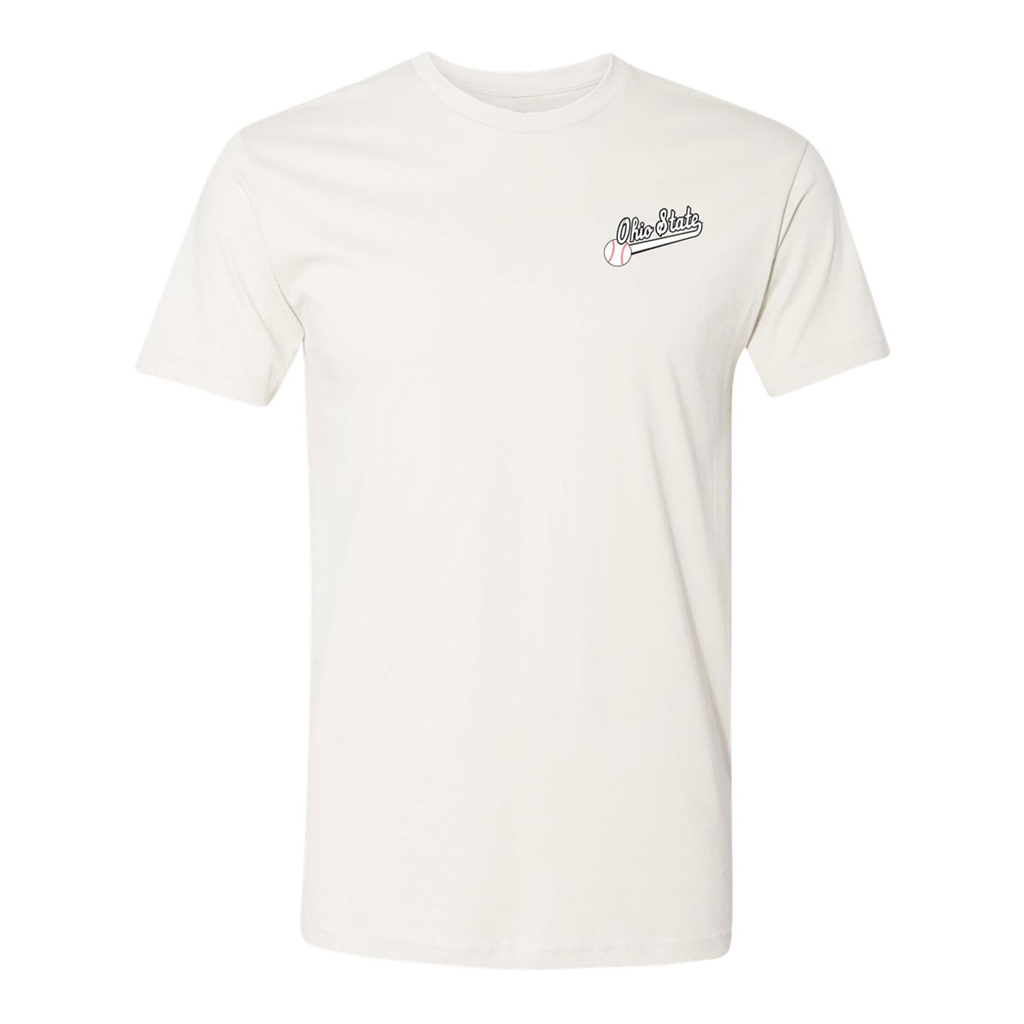 Ohio State Buckeyes Bill Davis Heritage Baseball T-Shirt - Front