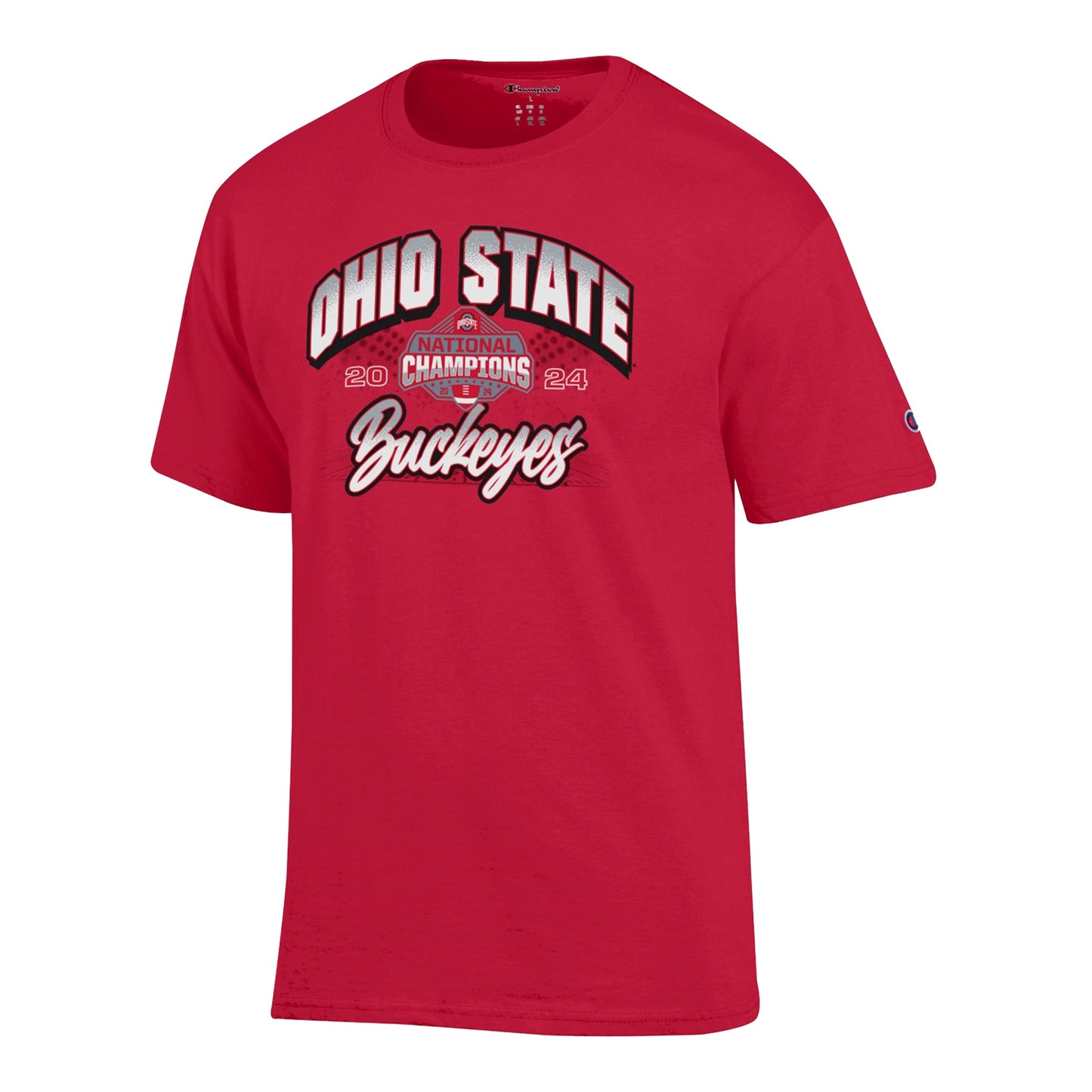 Ohio State Buckeyes National Champions T-Shirt - Front View