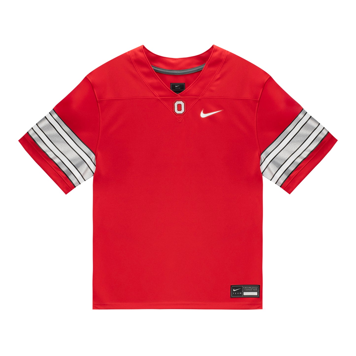 Men's Ohio State Buckeyes Personalized Nike Scarlet Game Jersey