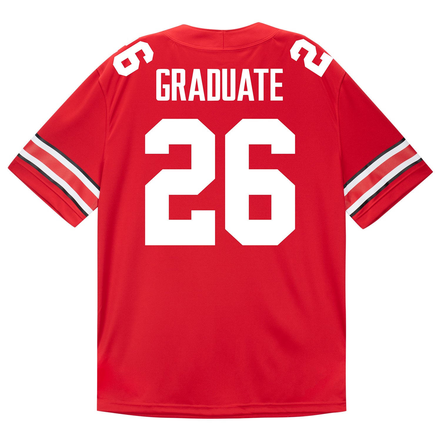 Ohio State Buckeyes Graduate #26 Scarlet Football Jersey – Shop OSU Buckeyes