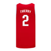 Ohio State Buckeyes Nike Women's Basketball Student Athlete #2 Taylor Thierry Scarlet Jersey - Back View
