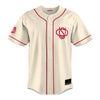 Ohio State Buckeyes ProSphere Replica Baseball Jersey In Off White - Front View