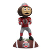Ohio State Buckeyes Brutus Football Bobblehead - In Brown - Front View