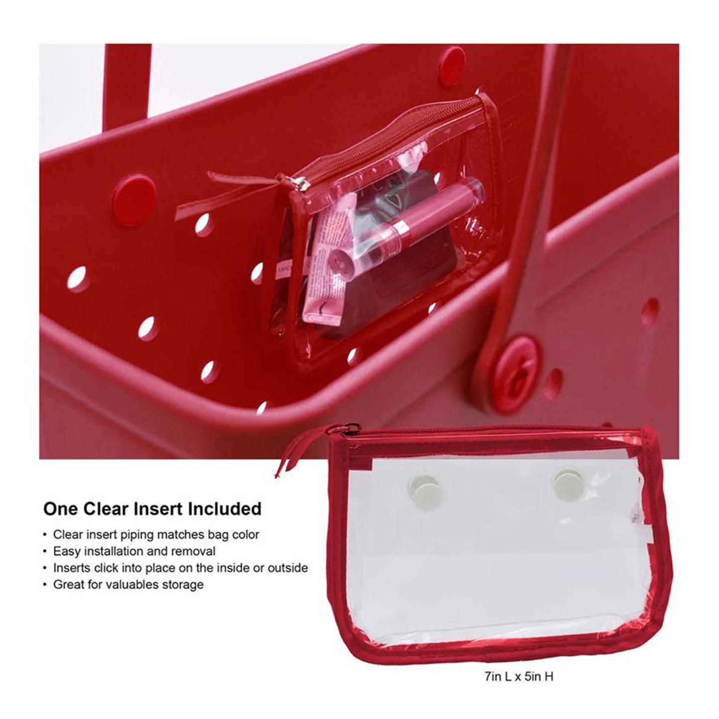 Ohio State Buckeyes Wincraft Baby Bogg Bag In Red - Material View