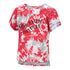 Toddler Girls Ohio State Buckeyes Tie-Dye T-Shirt - In Scarlet - Front View