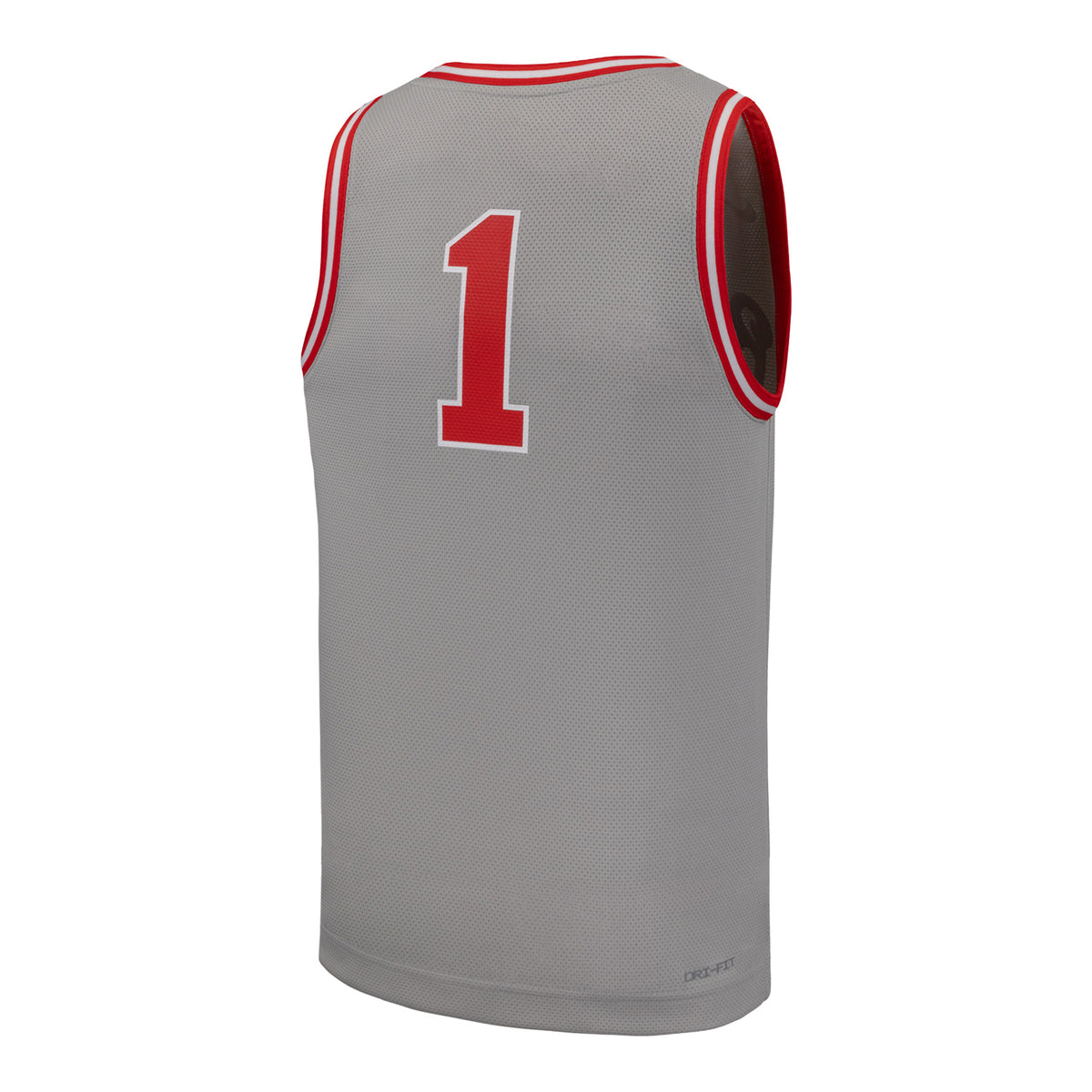 Youth Ohio State Buckeyes Nike #1 Gray Basketball Jersey
