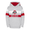 Youth Ohio State Buckeyes Dynamic Duo Gray Sweatshirt - In Gray - Front View