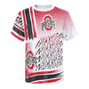 Youth Ohio State Buckeyes Game Time White T-Shirt - In White - Front View