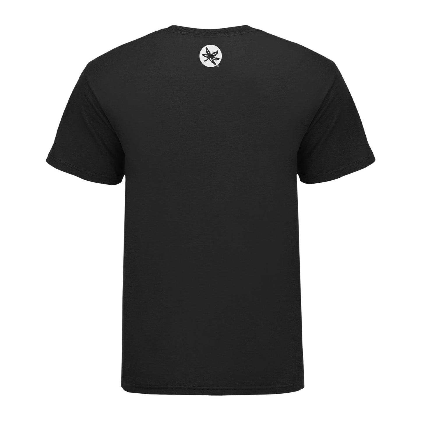 Ohio State Buckeyes #1 Davison Igbinosun Highlight NIL T-Shirt In Black - Back View