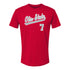 Ohio State Buckeyes Baseball Student Athlete T-Shirt #7 Nick Giamarusti - Front View