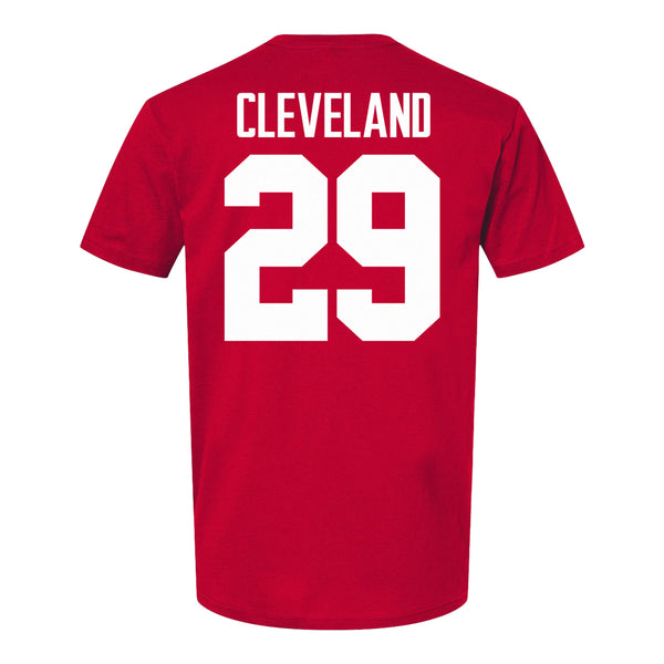 Ohio State Buckeyes Women's Lacrosse Student Athlete #29 Bella Cleveland T-Shirt - Back View