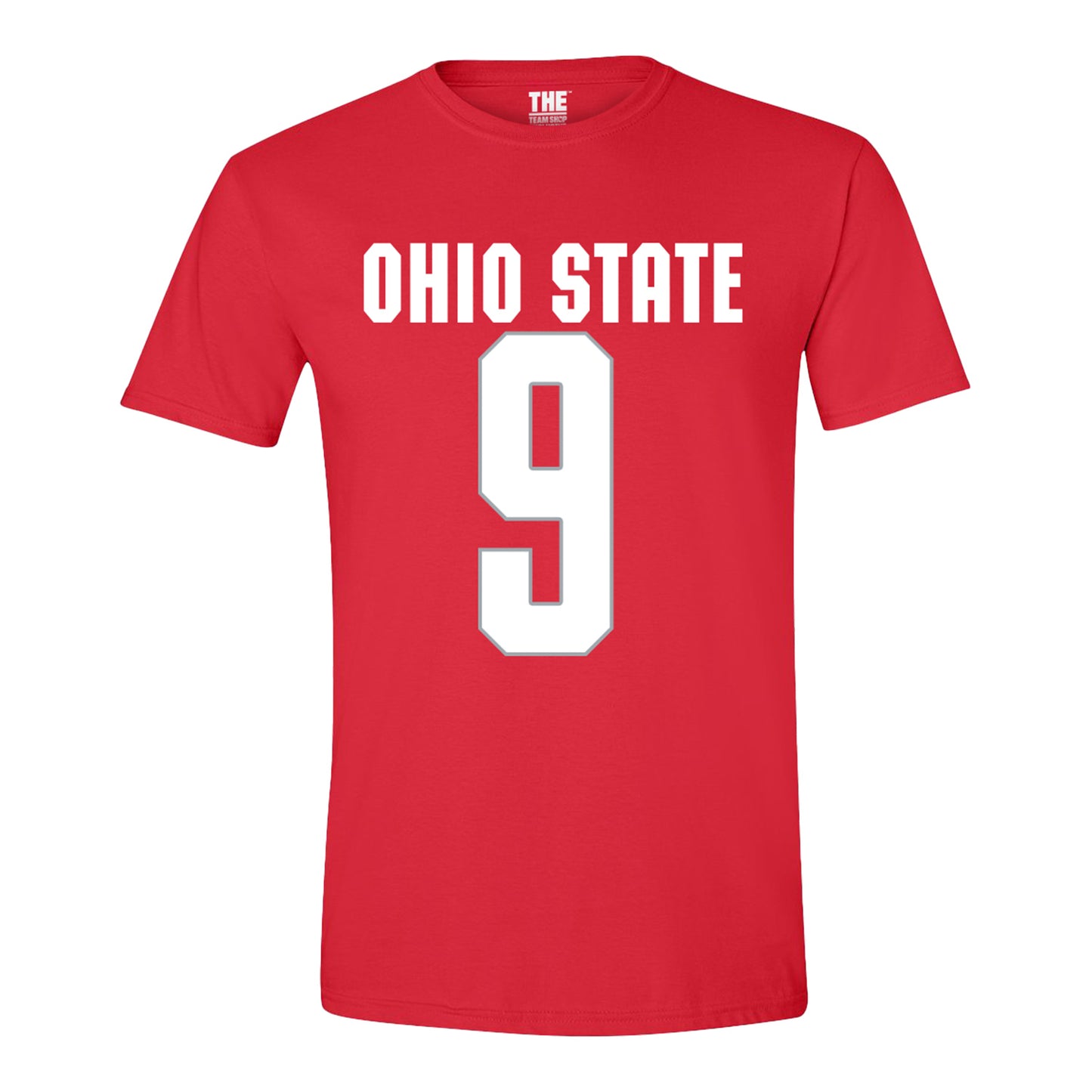 Ohio State Buckeyes Men's Lacrosse Student Athlete #9 Ryan Donnery - Front View