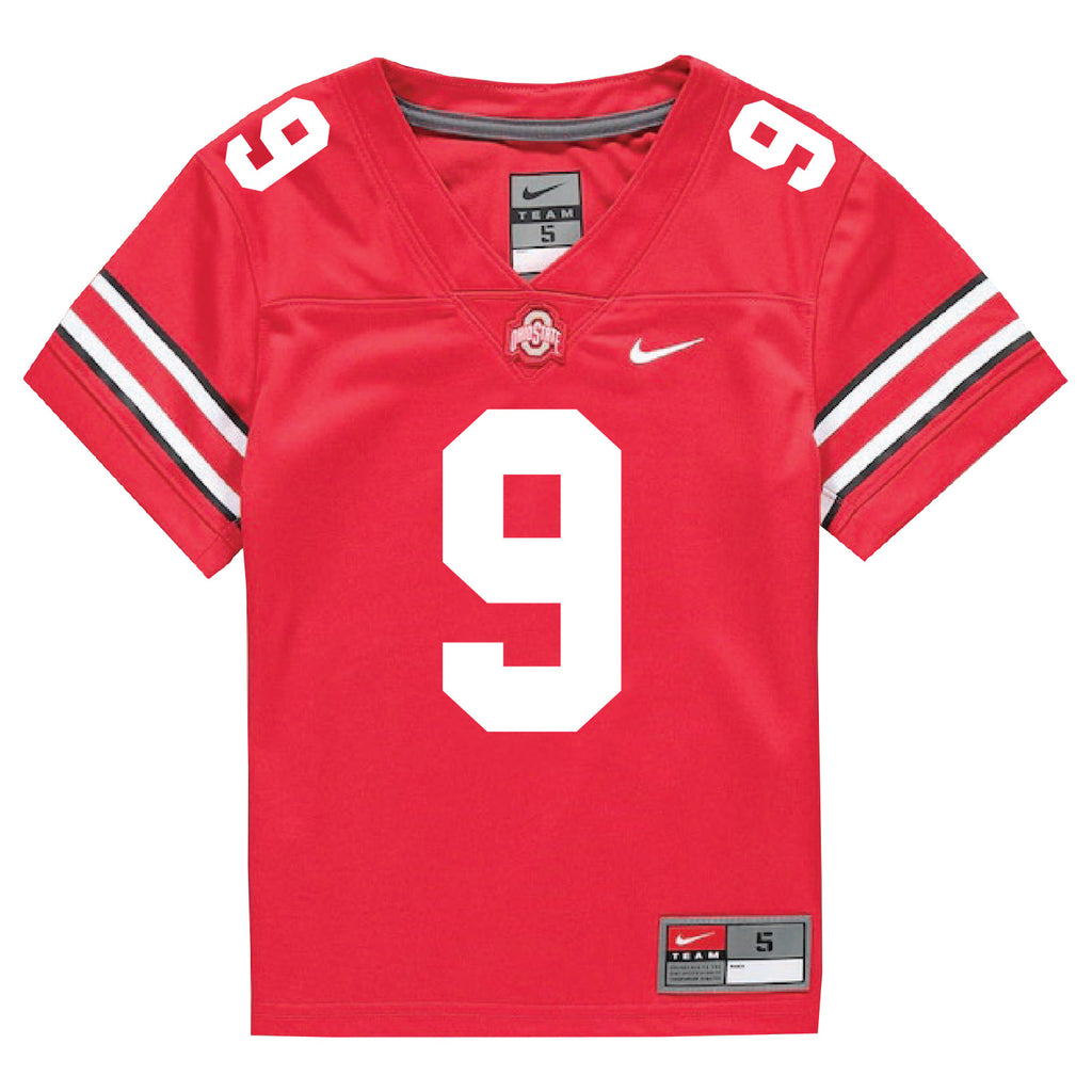 Ohio State Buckeyes Nike #9 Jayden Ballard Student Athlete Scarlet